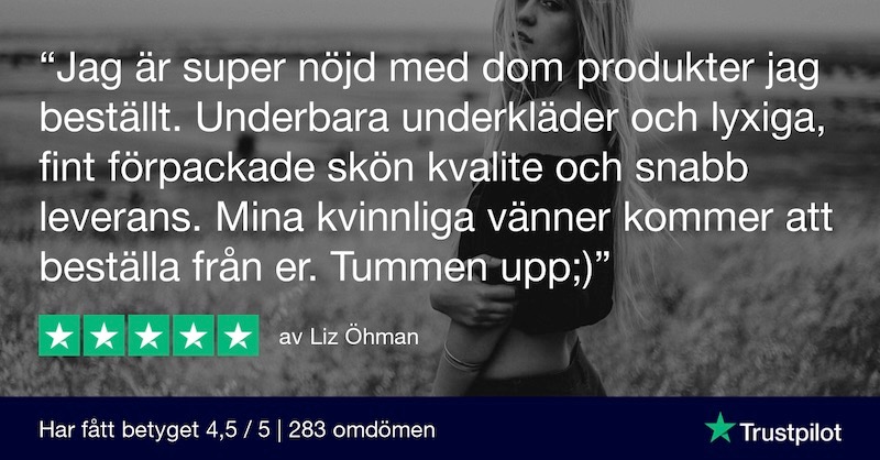 Omdöme toplady betyg toplady.se trustpilot - Liz Öhman - kund