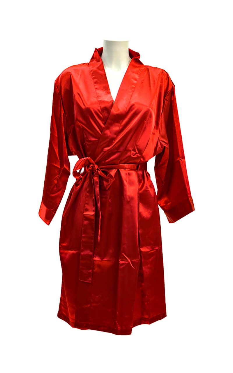 Rød kimono - TopLady