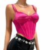 Rosa bustier-topp - Barbie-inspirert